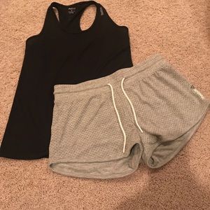 Reebok tank and short set